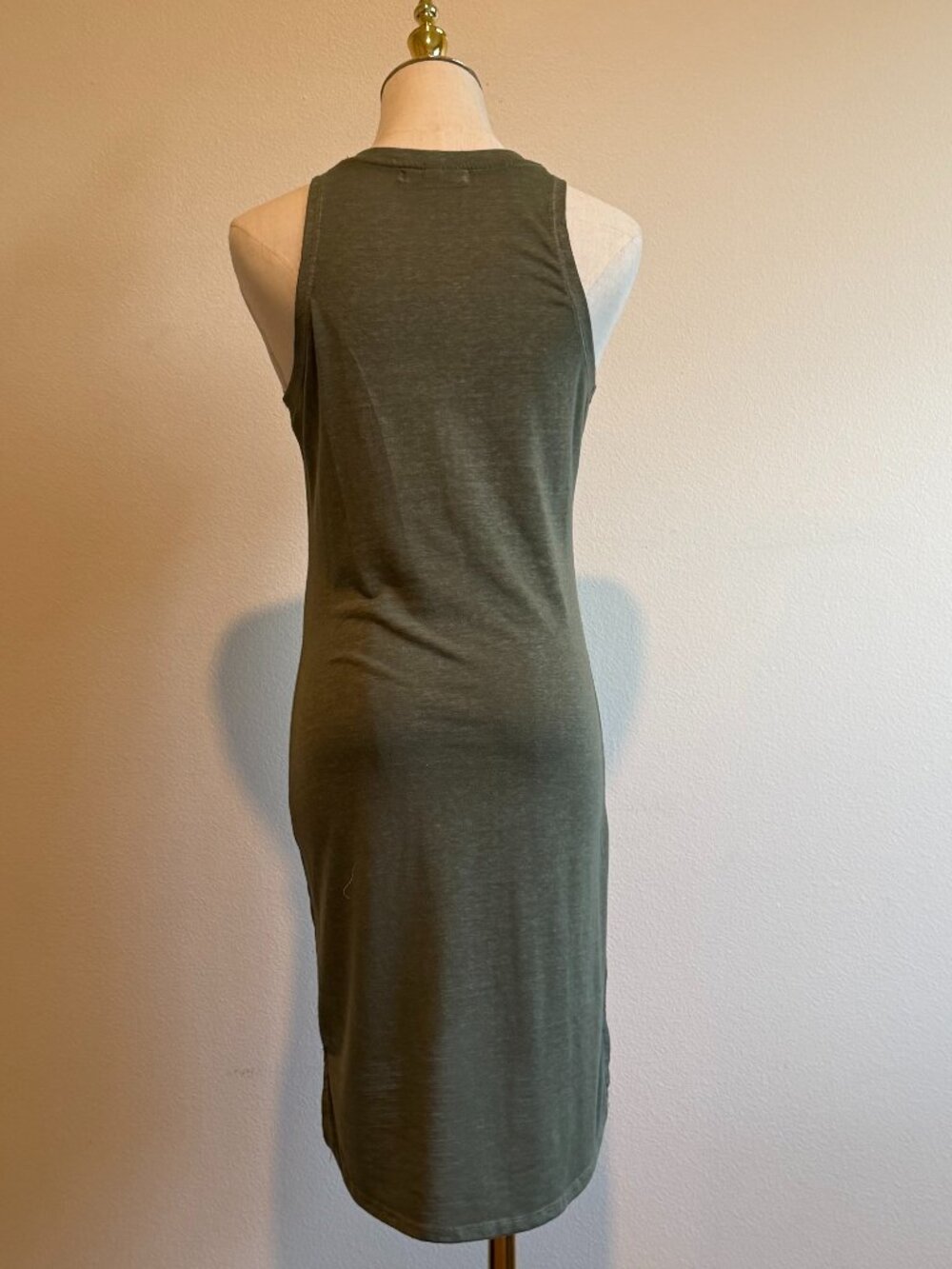 Derek Heart Lightweight Jersey Knit High-Low Midi Dress - Medium - Picture 5 of 7